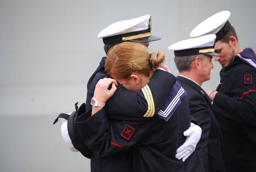 El Pizarro causa baja como buque de la Armada