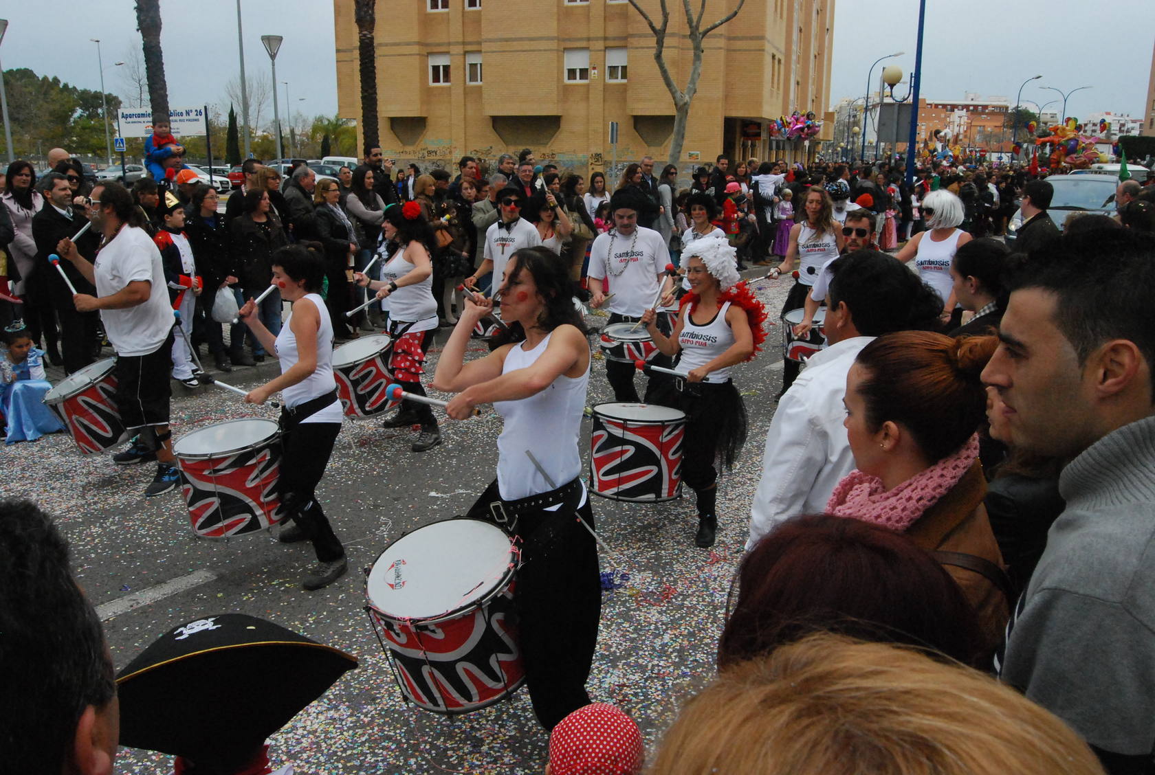 Cabalgata de carnaval en San Fernando