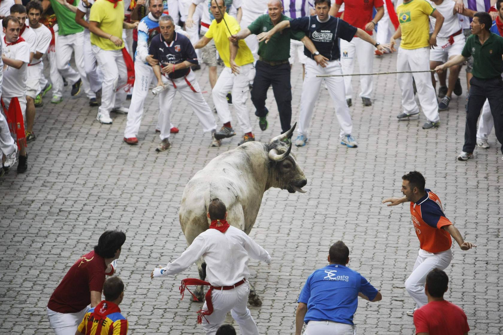 Quinto encierro de los Sanfermines 2013