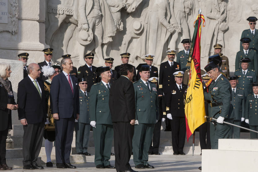 Homenaje de la Diputación Provincial de Cádiz a la Guardia Civil de la provincia