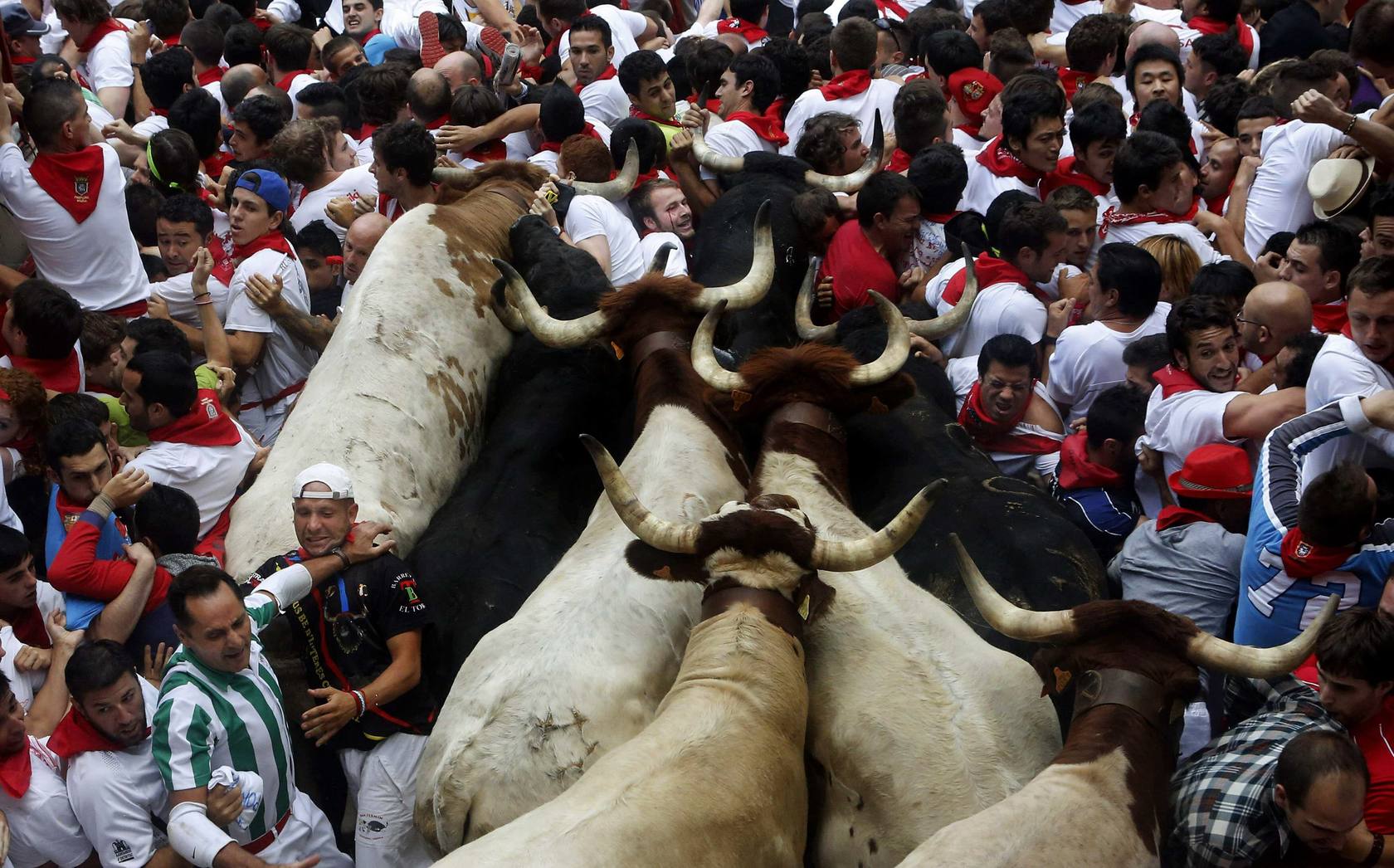 Séptimo encierro de Sanfermines 2013