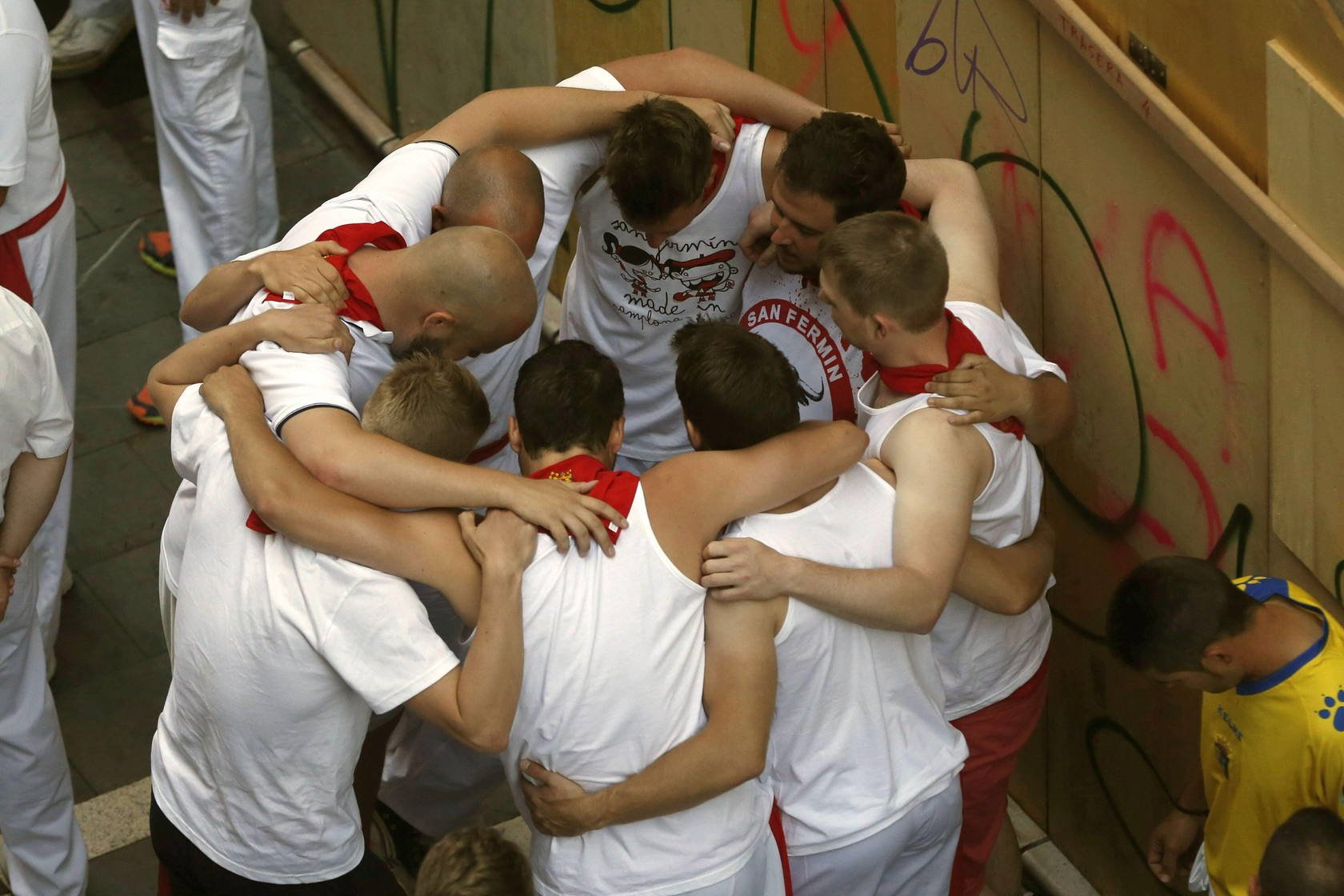Tercer encierro de los sanfermines 2013