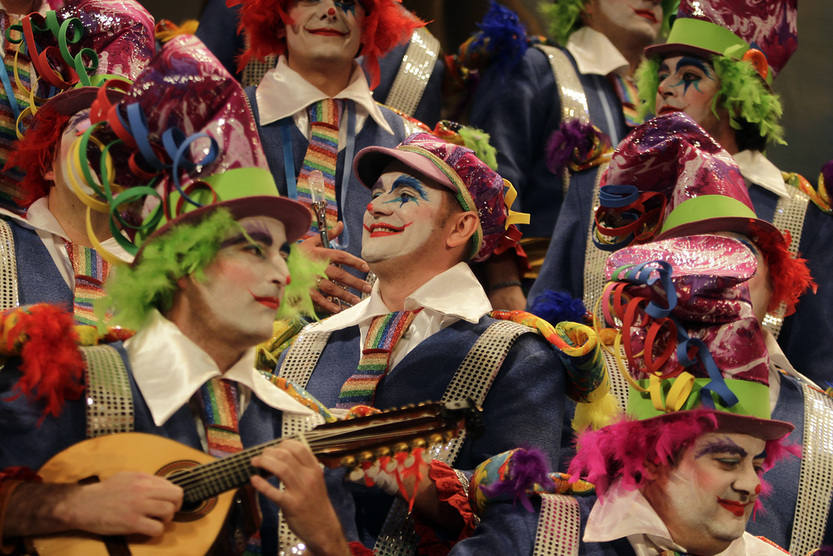 Coro La cañonera -Final del Concurso de Carnaval 2013-