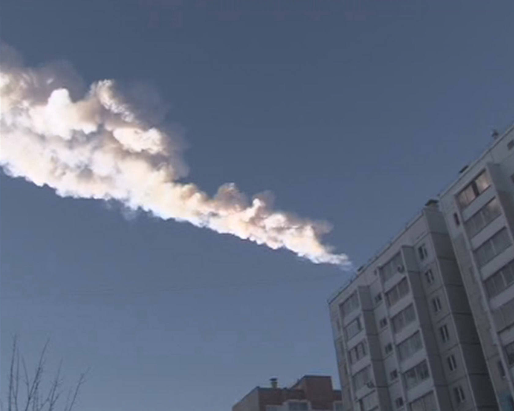 Un meteorito siembra el pánico en Rusia