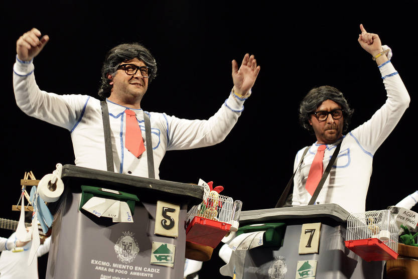 Los recortaos - Carnaval de Cádiz 2013