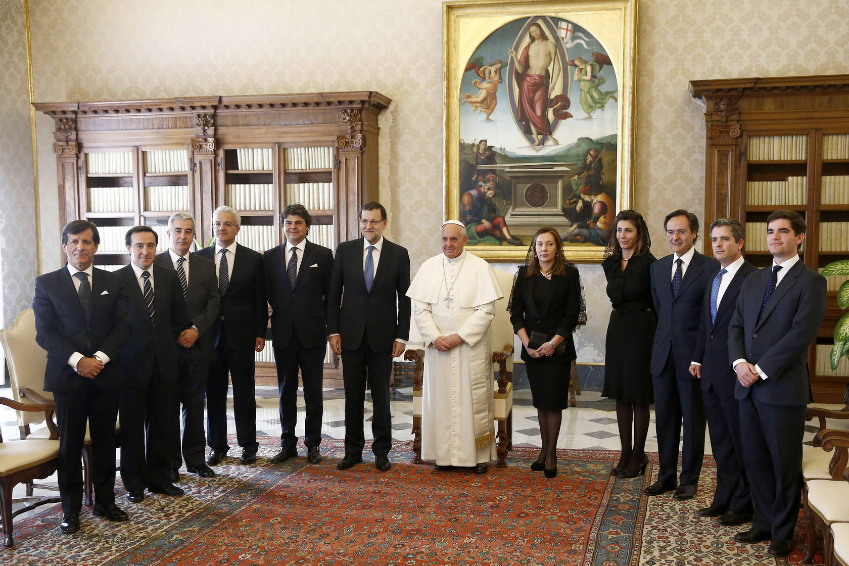 El Papa recibe a Rajoy en el Vaticano