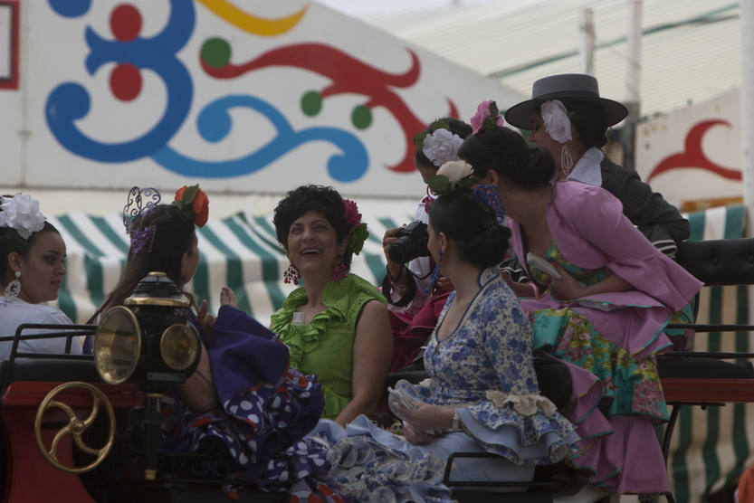 Ambiente en la Feria de El Puerto 2013