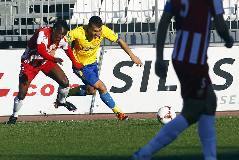 Partido Almería B-Cádiz CF (1-0)