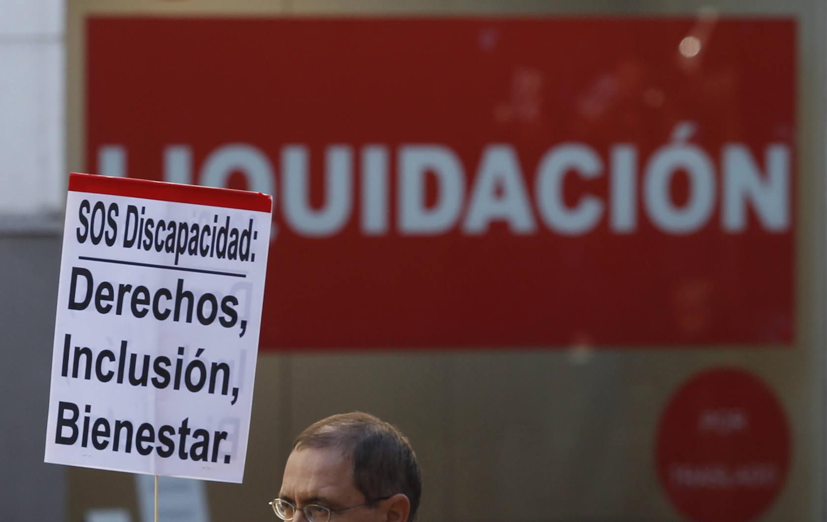 Miles de discapacitados marchan en Madrid por sus derechos