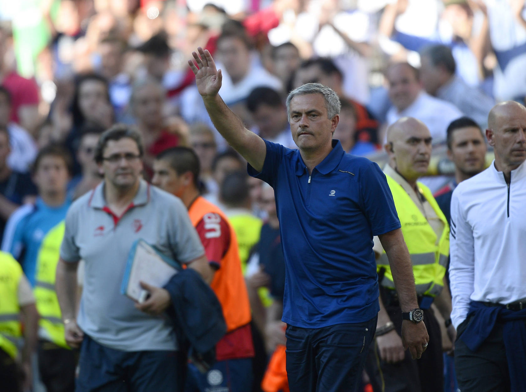 Mourinho se despide del Bernabéu