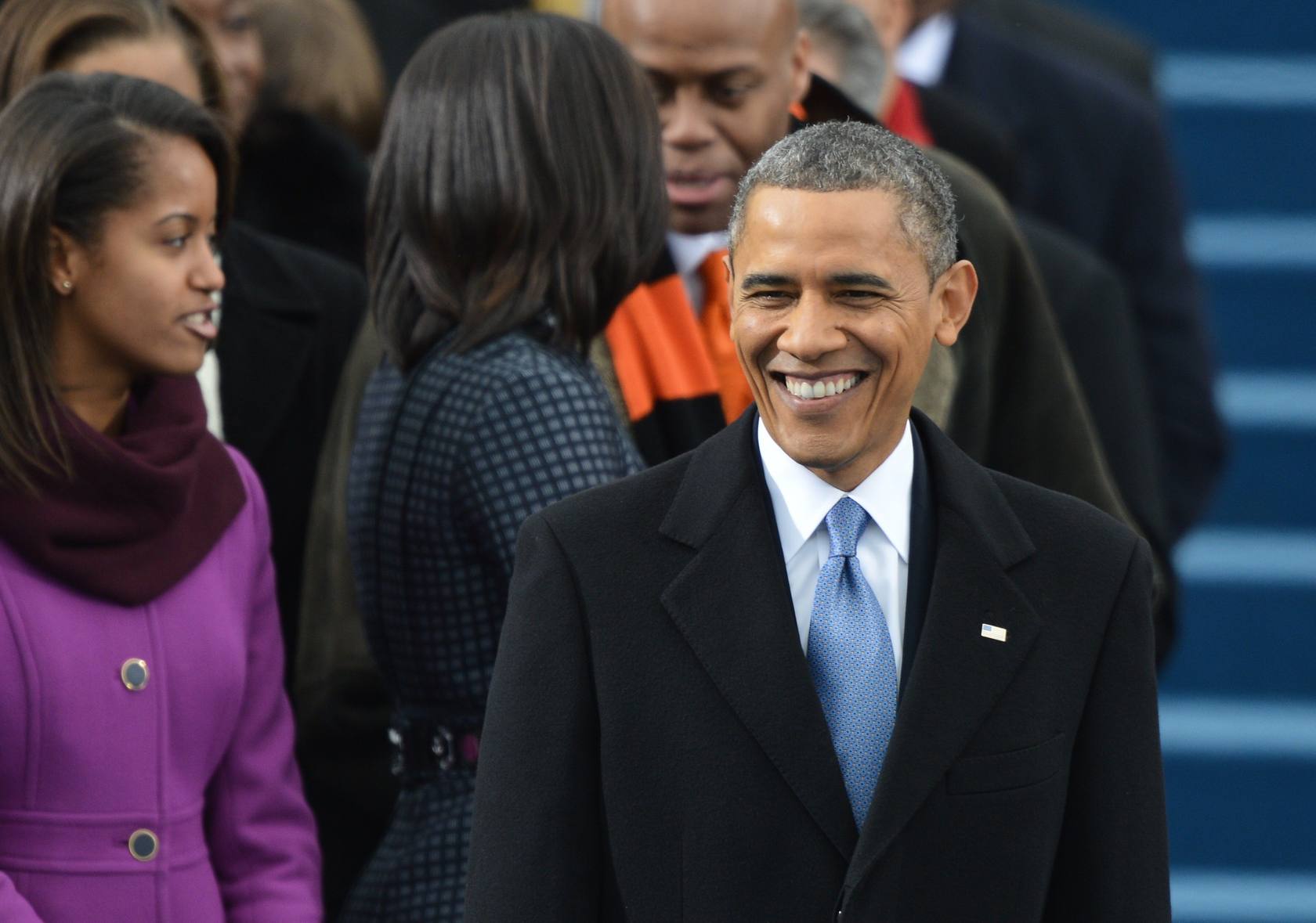 Obama jura el cargo en el Capitolio