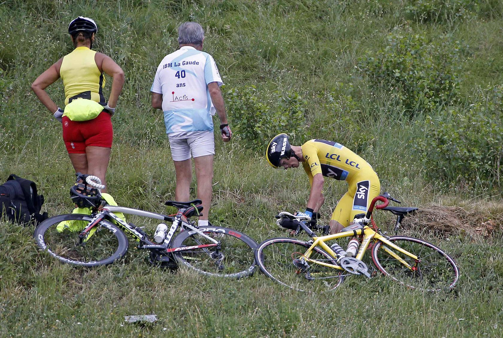 Froome impone su fuerza en la última contrarreloj del Tour